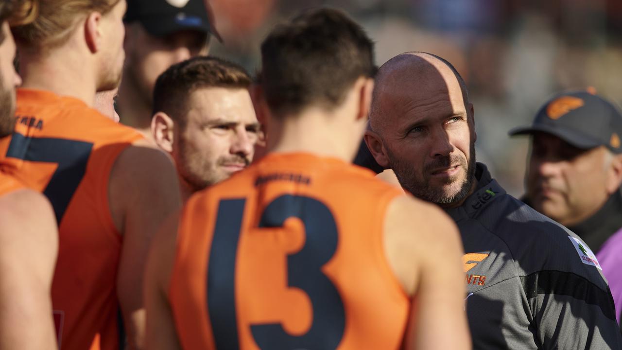 Mark McVeigh badly needs wins if he’s going to be considered for the GWS job.