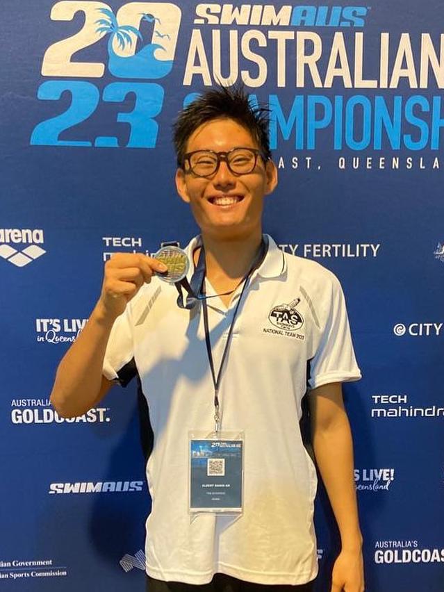 Cairns swimmer Albert An won the National Championship Title for the 50m Breaststroke. Picture: Supplied