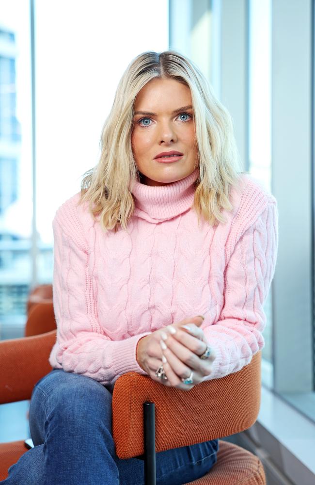 Erin Molan has spoken exclusively with The Sunday Telegraph of her harrowing experiences with domestic violence. Picture: Tim Hunter