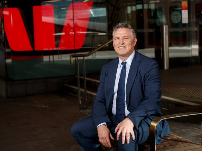 Westpac chief executive Anthony Miller. Picture: NewsWire / Nikki Short