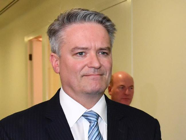 Mathias Cormann retains his Finance portfolio despite. Picture: AAP