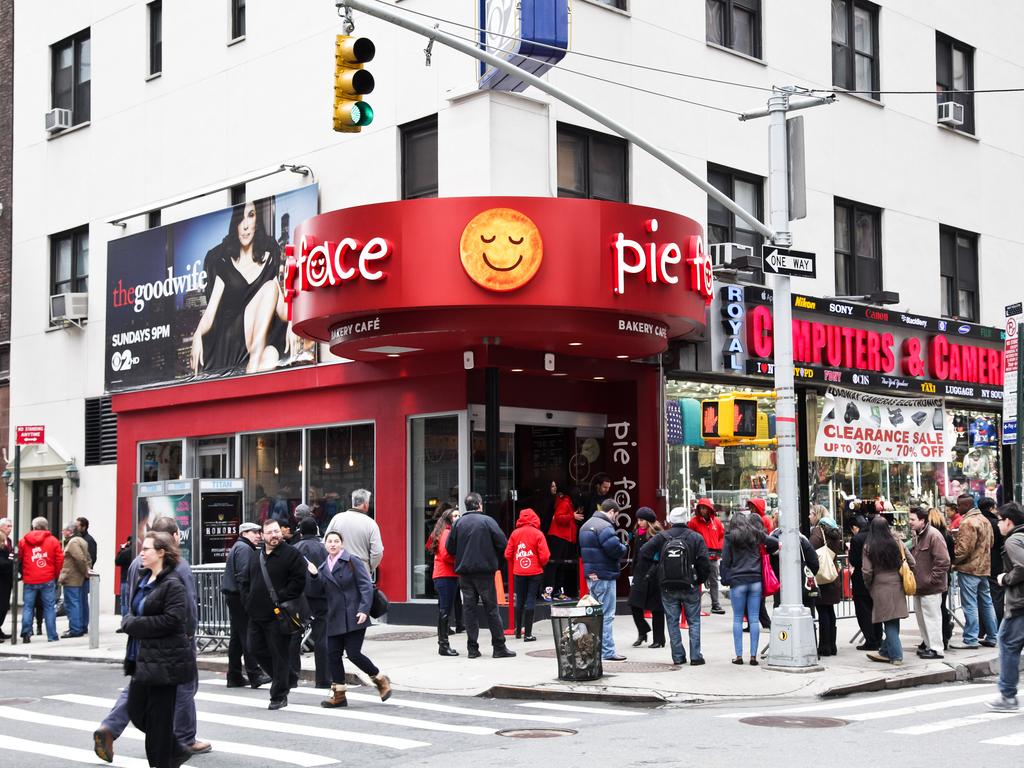 Pie Face raced to expand globally, opening first in New York City.
