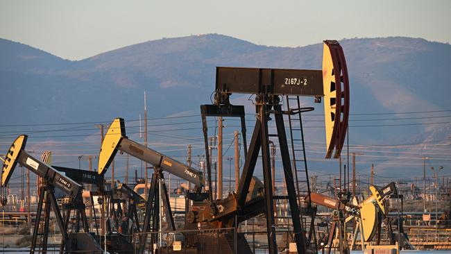 Brent crude prices are closing in on $US 100 a barrel. Picture: Robyn Beck / AFP