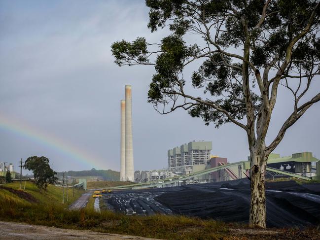 Earring Power Station in Lake Macquarie. Picture: Liam Driver