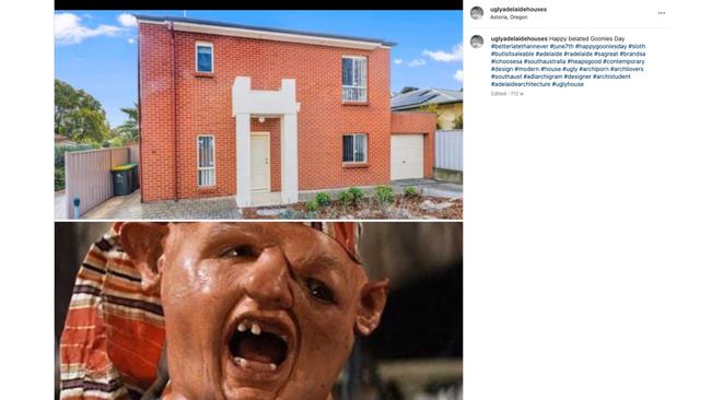 The only thing we serve here is tongue. Picture: Instagram/UglyAdelaideHouses