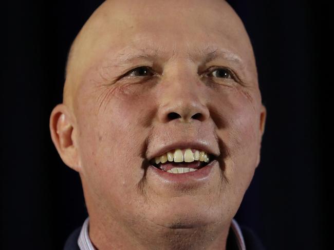 Federal Election 2022 seat of Dickson. Defence Minister and Federal Liberal member for Dickson, Peter Dutton arrives at his party in Brendale.  Picture: Zak Simmonds