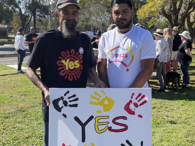 ‘Yes’ supporters cop some backlash at Gympie gathering