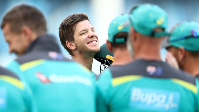 Tim Paine has plenty to smile about after Australia’s impressive showing.