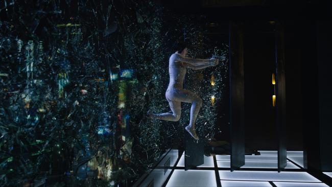 Stunning visuals in Ghost in the Shell.