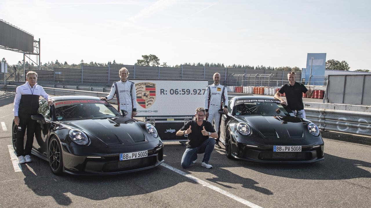 New Michelin tyres helped the car set a sub-7 minute lap of the Nurburgring.