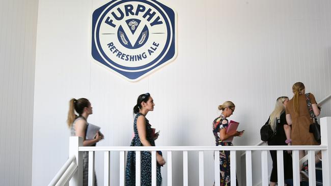 The Furphy marquee can hold up to 400 people.