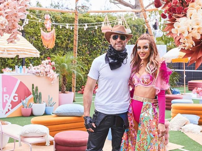 Chris and Rebecca Judd at the original Juddchella in 2019. Picture: Instagram