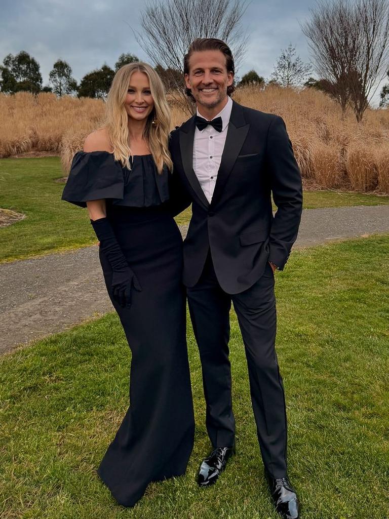 Tim Robards with Anna Heinrich met on The Bachelor’s first season. Picture: Instagram/MrTimRobards