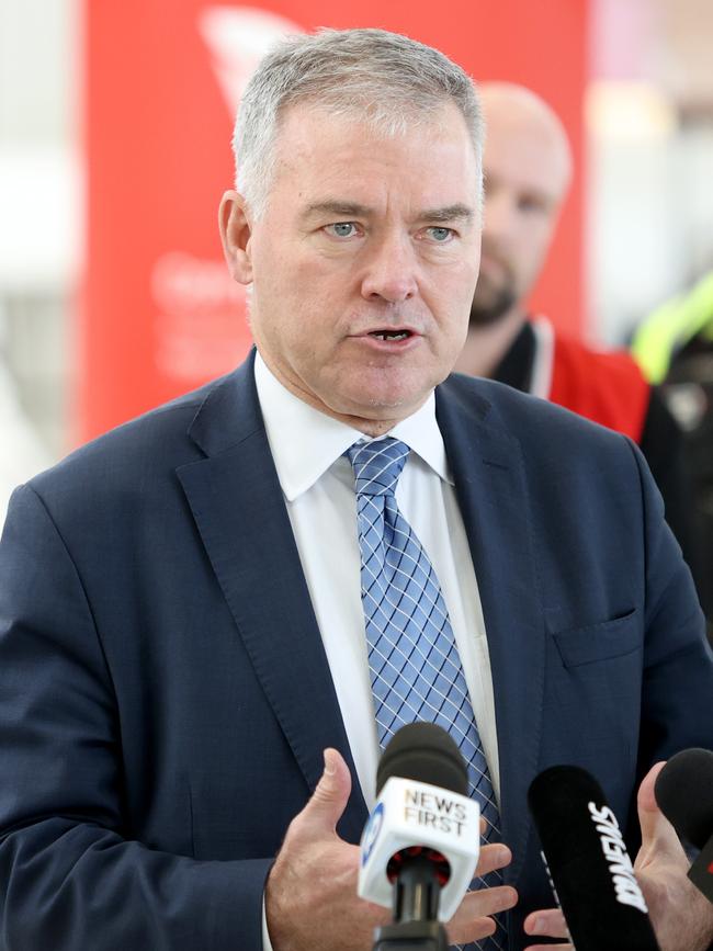 Health Minister Stephen Wade said trials of coronavirus tests at pharmacists where part of a push to expand testing in South Australia. Picture: NewsWire/Kelly Barnes