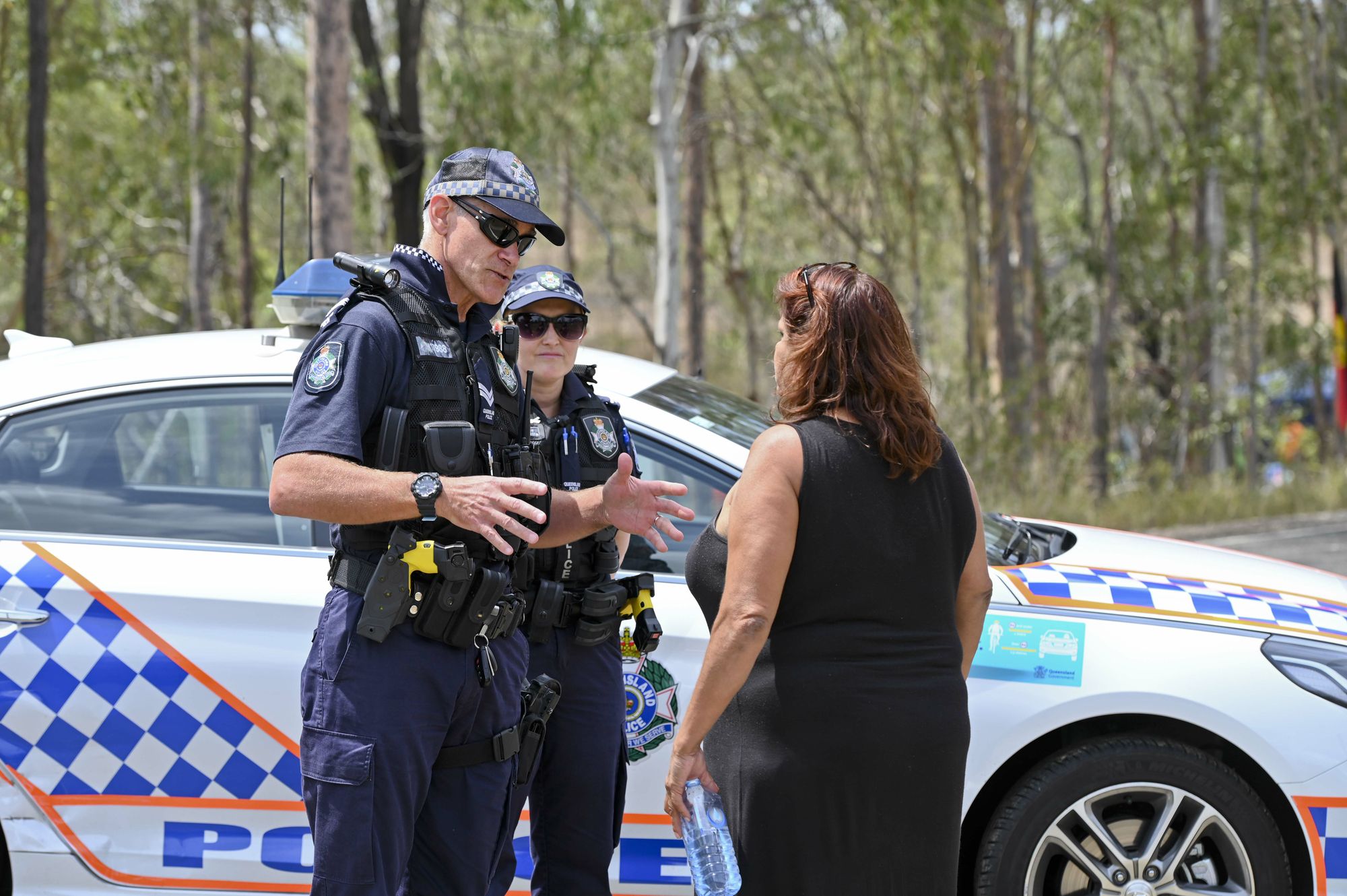 Deebing Creek Aboriginal protest camp broken up by police. Picture: Cordell Richardson