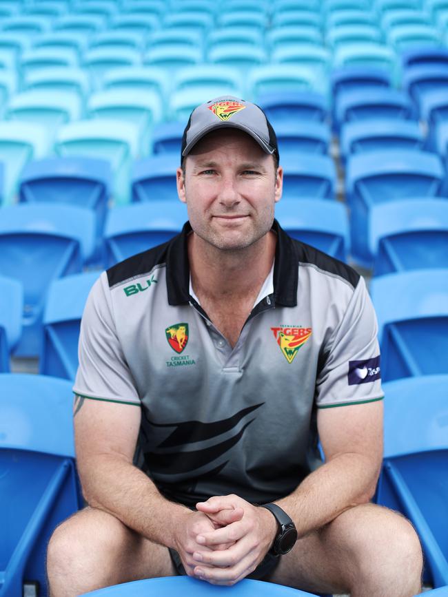 Tasmanian Tigers coach Adam Griffith. Picture: LUKE BOWDEN