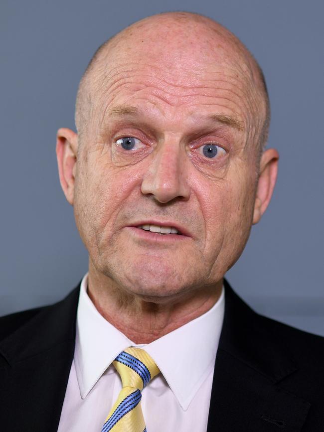 David Leyonhjelm missed the cut. Picture: AAP Image/Joel Carrett