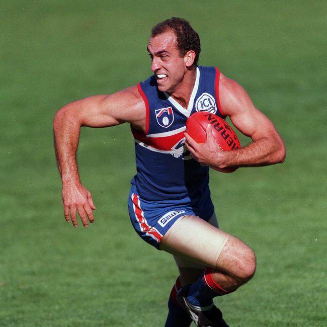 Croft played 186 games for the Bulldogs throughout the ‘90s and early 2000s.