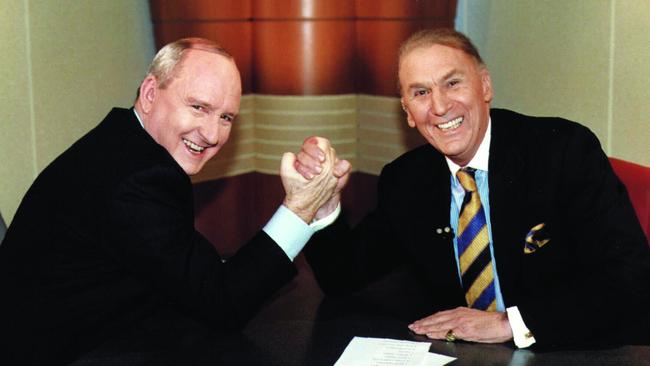 Tour de Force.... Alan Jones and John Laws both ruled the airwaves.