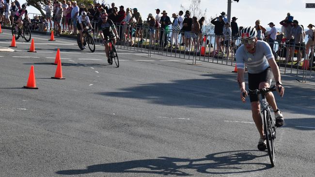 Athletes at the Sunshine Coast Ironman 70.3 2023.