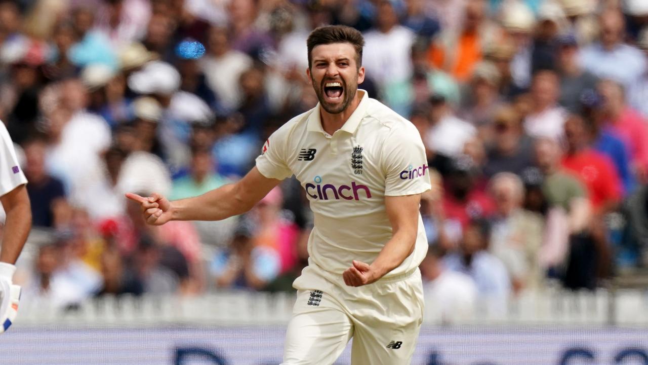 England’s Mark Wood. Photo by Zac Goodwin/PA Images via Getty Images