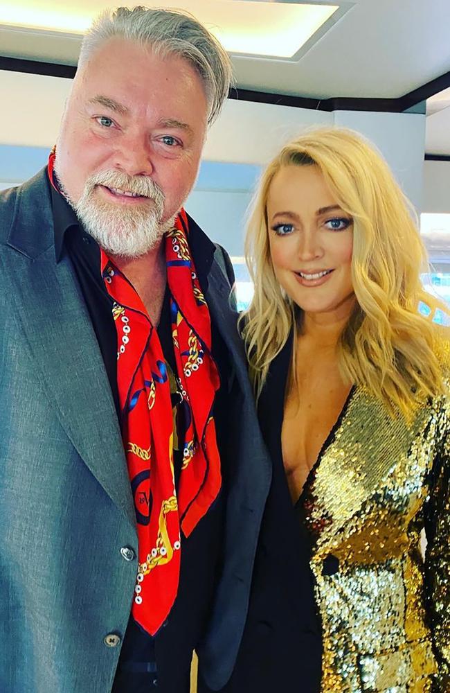 US fans have applauded Kyle Sandilands and Jackie O, calling them “Aussie mum and dad”.