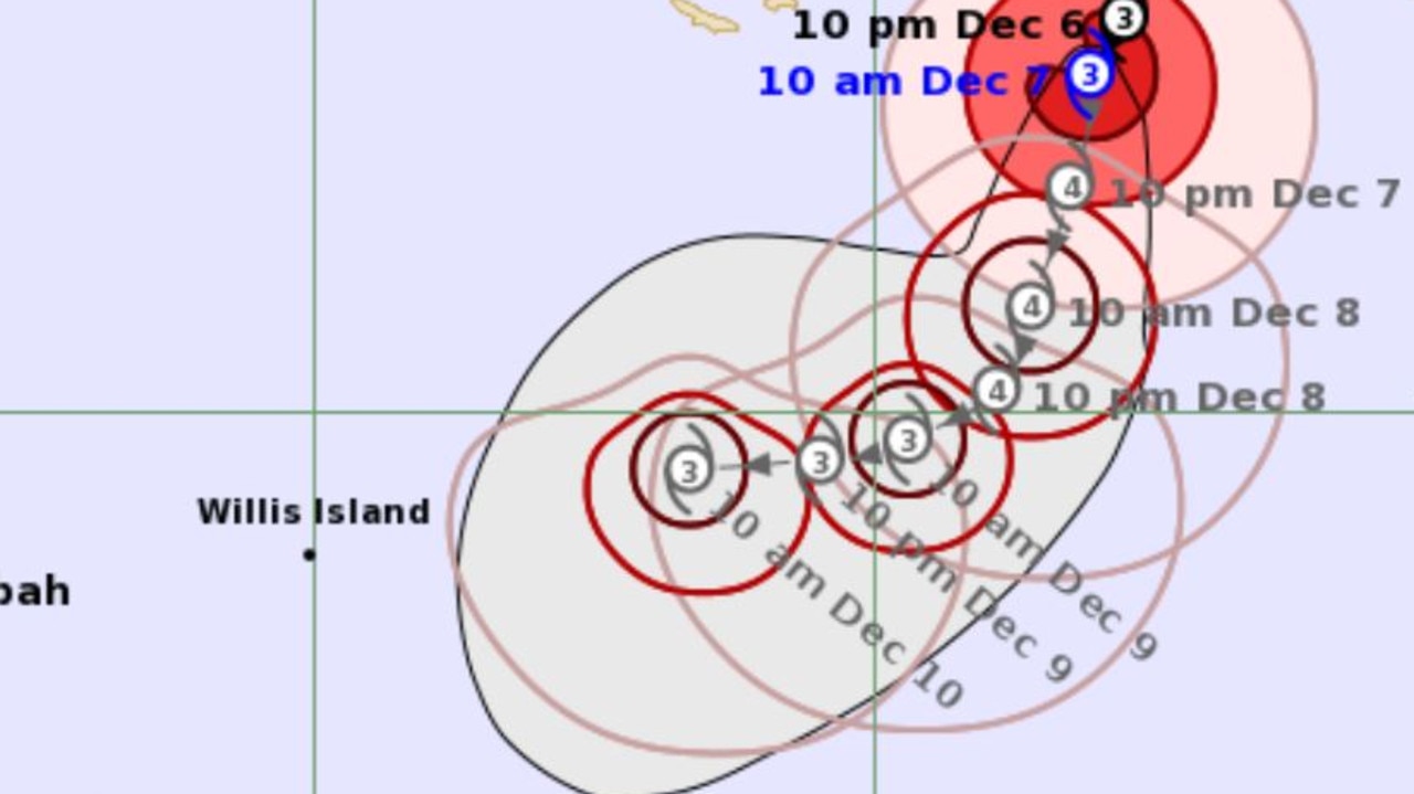 Tropical Cyclone Jasper: BOM lists North Qld towns under threat | Daily ...