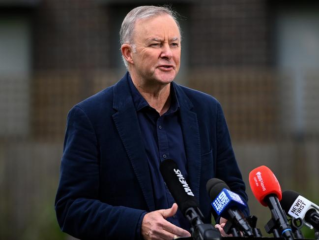 Anthony Albanese has described the result as a ‘vote of no confidence in their own government’. Picture: NCA NewsWire/Bianca De Marchi