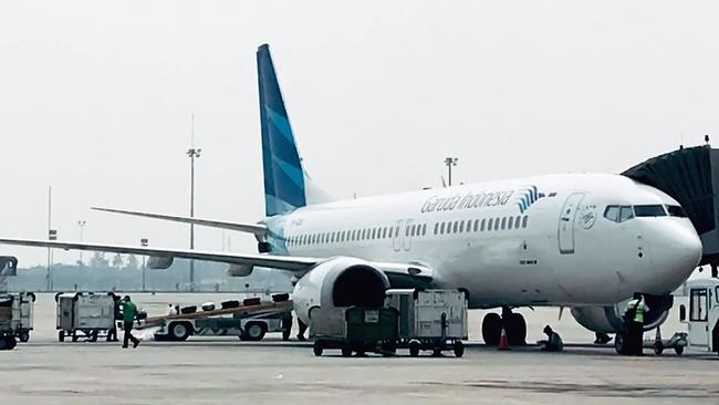 ‘The only way Garuda will stop flying between Australia and Indonesia is if our government disallows us or your government rejects us’: Garuda chief executive Irfan Setiaputra. Picture: AFP