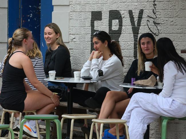 SYDNEY, AUSTRALIA : Newswire Photos - JANUARY 07 2025; A view of a cafe in Sydney's East, as most  households are under pressure with the impact of the high cost of living. Picture: Newswire/ Gaye Gerard