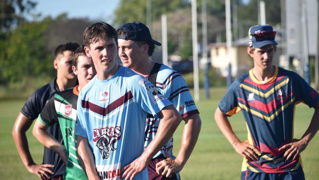 CQ Capras under-16, under-18, under-21 and senior men training at Kettle Park, Rockhampton, on December 3, 2022.