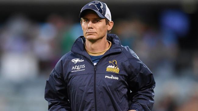 ACT Brumbies coach Stephen Larkham. Picture: AAP Images