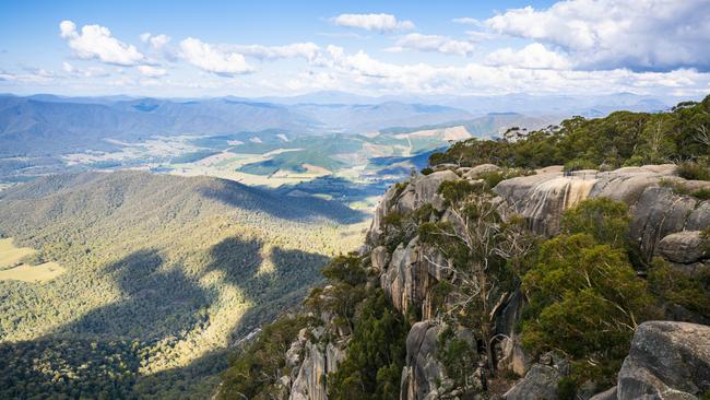 Funding cuts have forced Parks Victoria to slash staff and services acrosss the 4.12 million hectares it manages as tracks fall apart and pest control is cut.