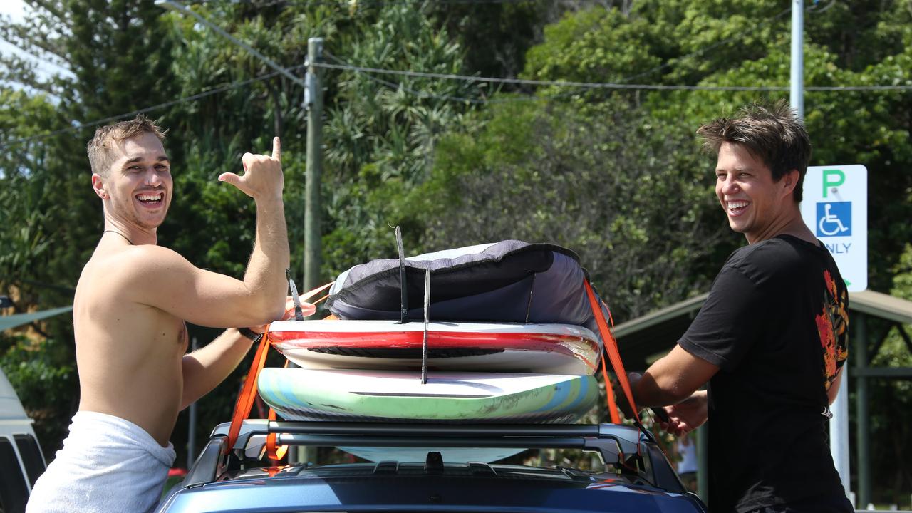 James Bray and Brenten Kercheval from Beenleigh. Picture Glenn Hampson