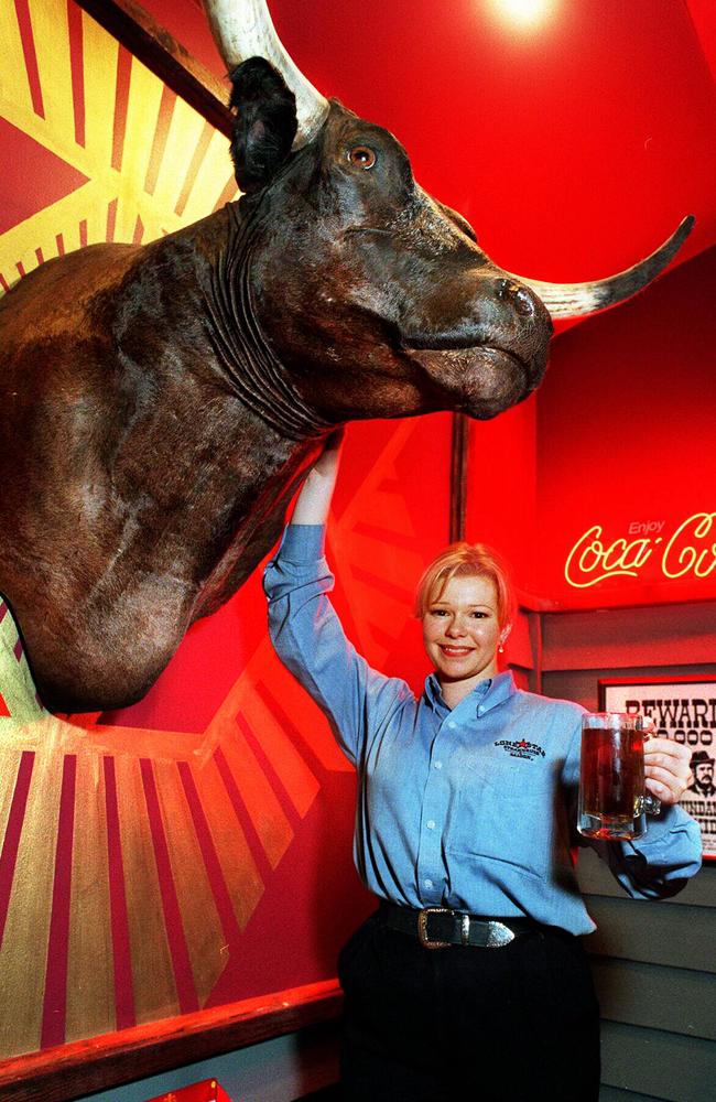 South Australian restaurant manager Karen Pilkington at a Lone Star Steakhouse.