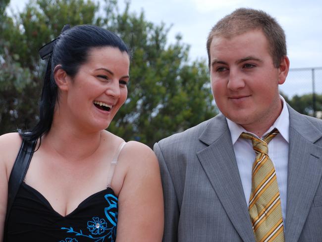 Ms Quinlan with her brother Troy. Picture: Supplied.