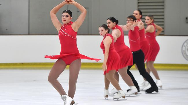 Australian Figure Skating Championship. Saturday November 26, 2022. Picture, John Gass