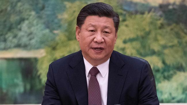 Chinese President Xi Jinping. Picture: AFP