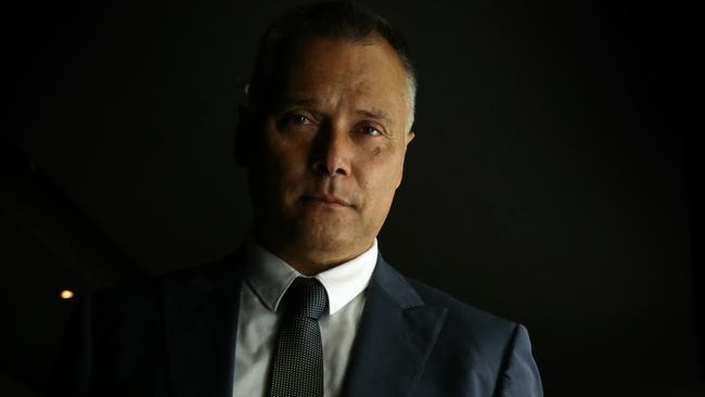 Indigenous journalist Stan Grant at the National Archives in Canberra yesterday. Picture: Ray Strange