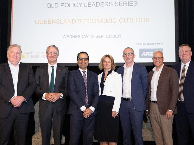 The Queensland Futures Institute breakfast heard about the state of Queensland's economy from several economic experts. Picture: Supplied