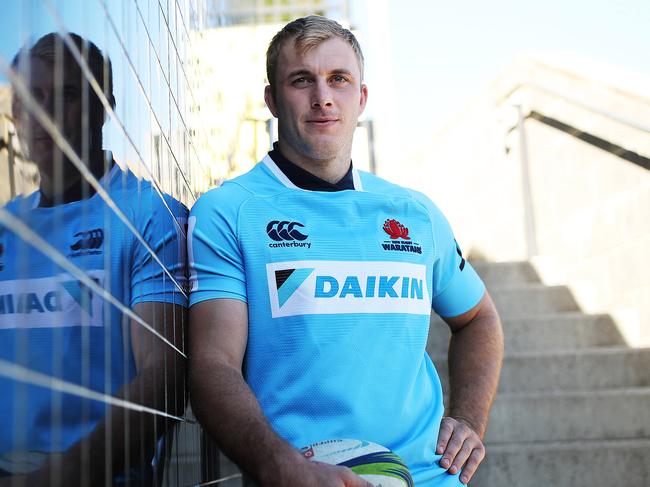 *** WARNING - PLEASE CONTACT DT PIC DESK BEFORE USE *** Portrait of Waratahs flanker Will Miller at Daceyville. Picture. Phil Hillyard