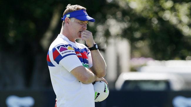 Newcastle Knights head coach Adam O'Brien had a whirlwind first year.