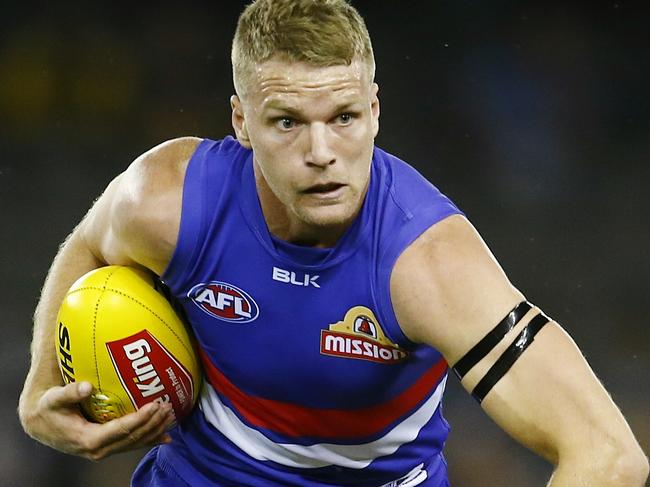 AFL Round 1 Western Bulldogs v West Coast Eagles at Etihad Stadium. Jake Stringer . Pic: Michael Klein