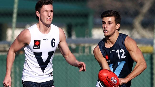 Nick Daicos did not play in the NAB League in Round 12, instead dominating a Challenge match for Vic Metro on Friday. Picture: Michael Klein