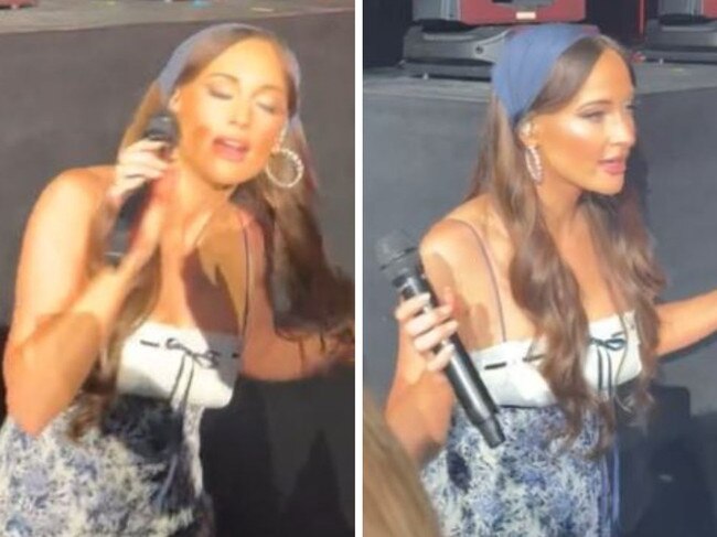 Kacey Musgraves curses fan at concert.