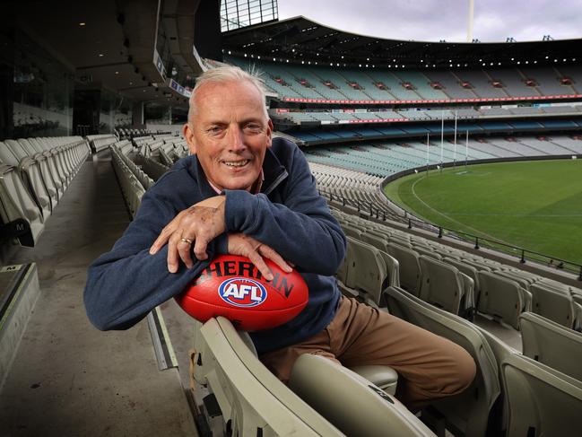 Sandy Roberts pictured at the MCG. Picture: David Caird