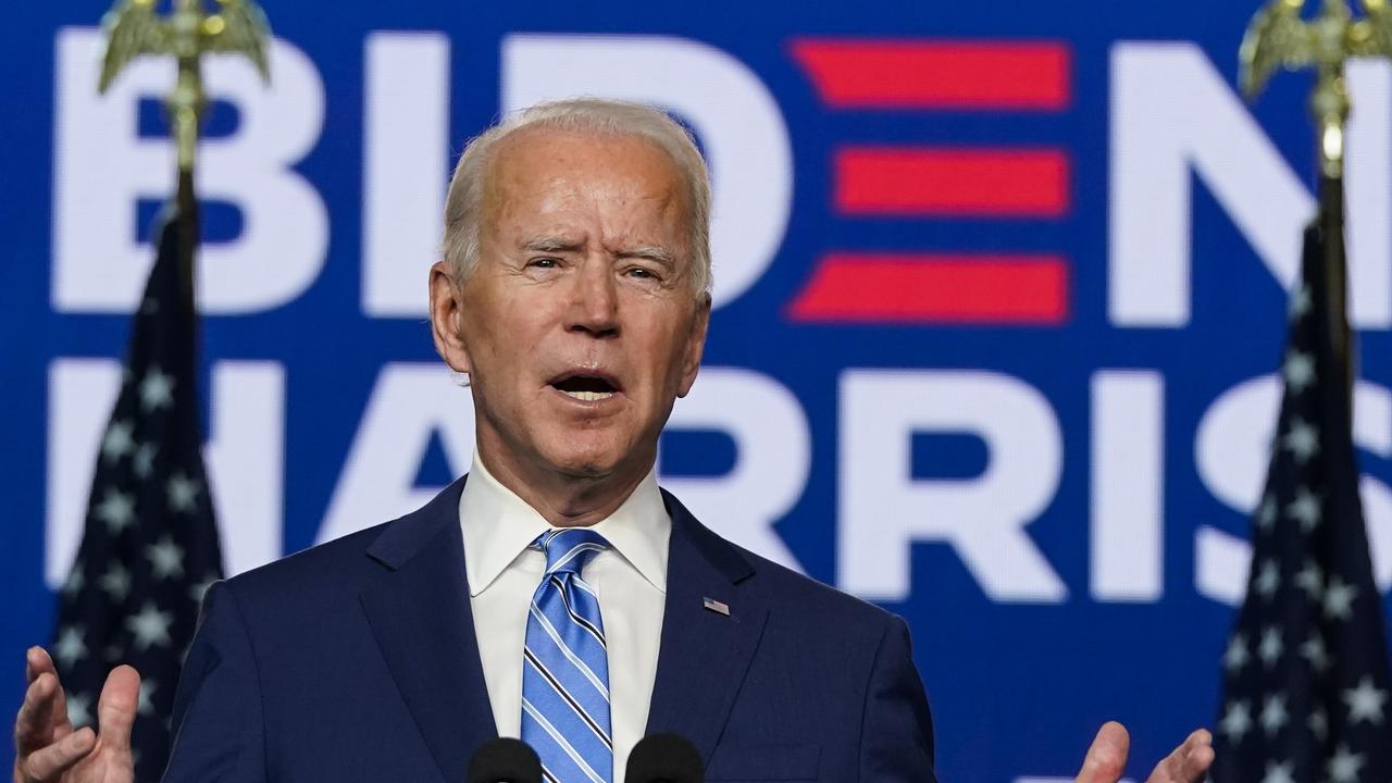 Joe Biden is just six votes short of winning the presidential election. Picture: Drew Angerer/Getty Images/AFP