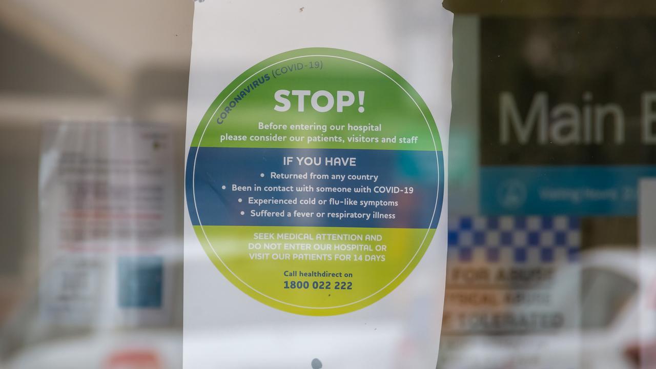 The North West Private Hospital is seen closed in Burnie. Picture: Simon Sturzaker/AAP