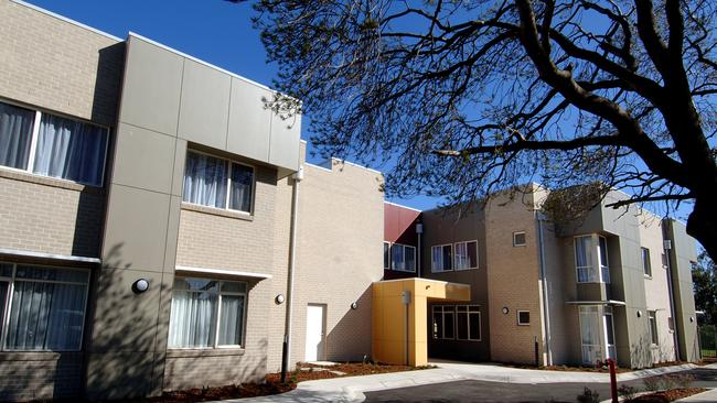 The Wyndham Lodge nursing home in Werribee now has 136 cases linked to it. Picture: News Corp