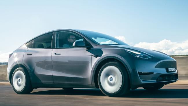 The Tesla Model Y has proved a hit with SUV buyers. Picture: Thomas Wielecki.